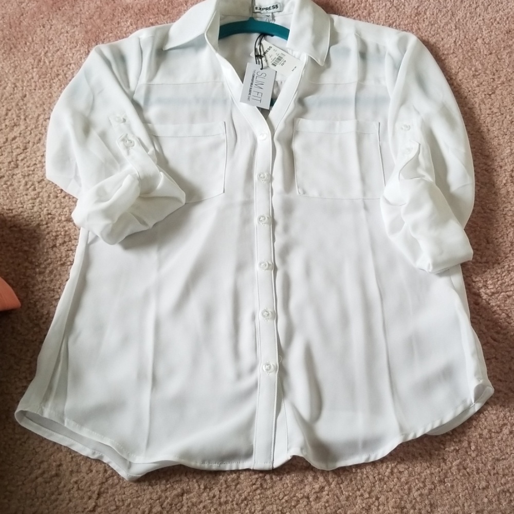 express convertible sleeve shirt